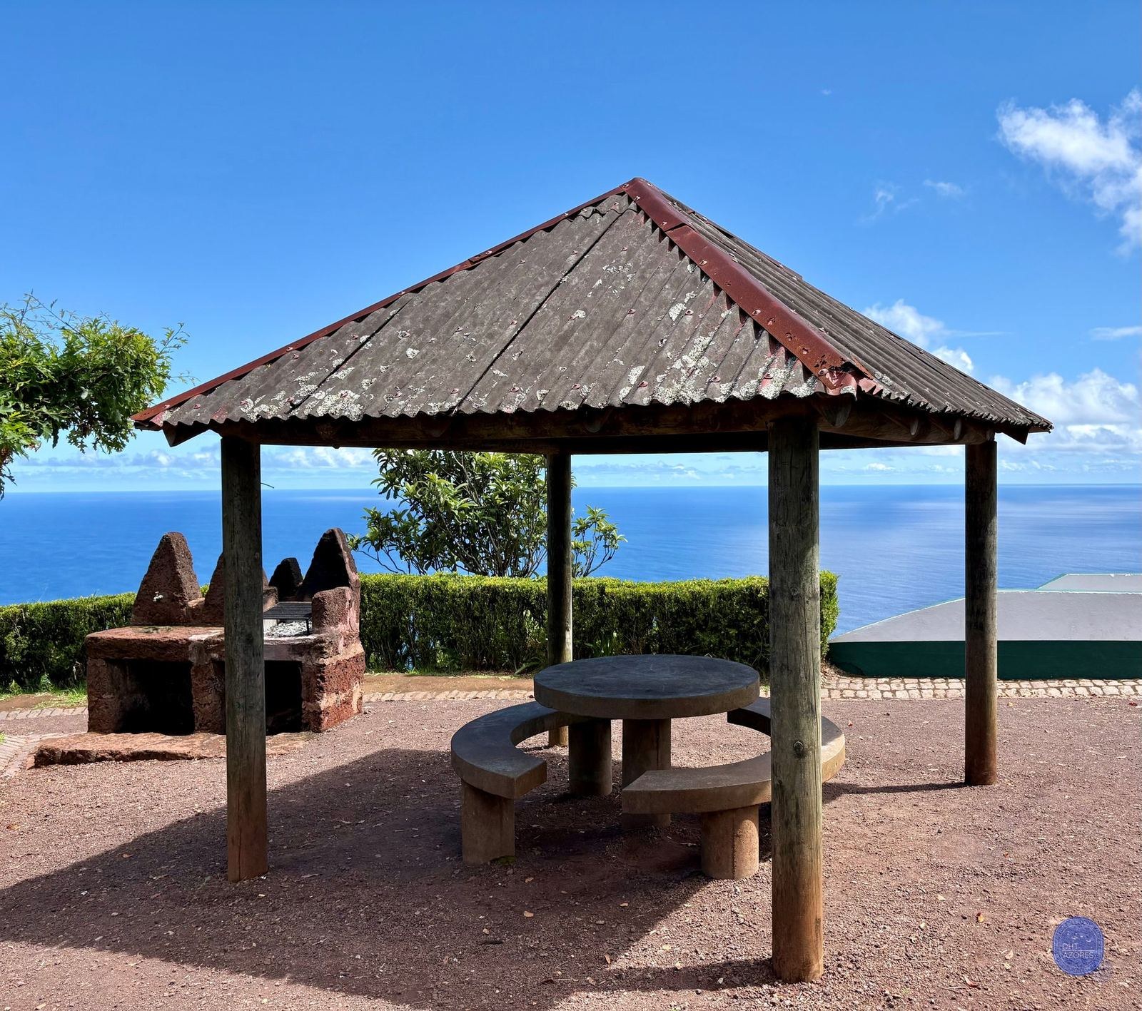 Parque de lazer avec vue sur l'océan Atlantique, Açores